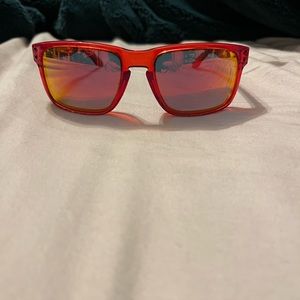 Red Oakley Holbrooks